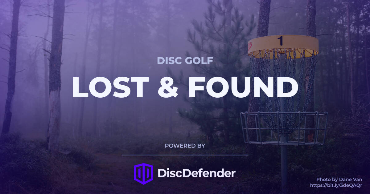 Disc Defender Disc Golf Lost & Found